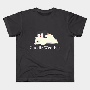 Cuddle Weather Polar Bear Kids T-Shirt